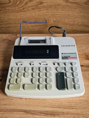 Texas Instruments TI-5045 SV 12-Digit 2-Color Printing Calculator - Tested
